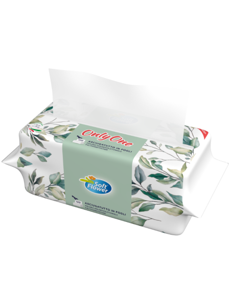 SOFT FLOWER Only One Chusteczki 2-warstwowe 120 szt