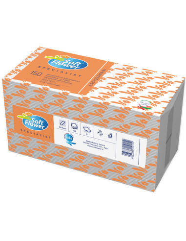 SOFT FLOWER Chusteczki w Pudełku 2-warstwowe 150 szt