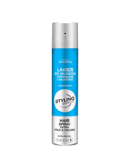 JOANNA Styling Effect Lakier do Włosów Utrwalenie i Objętość 250ml