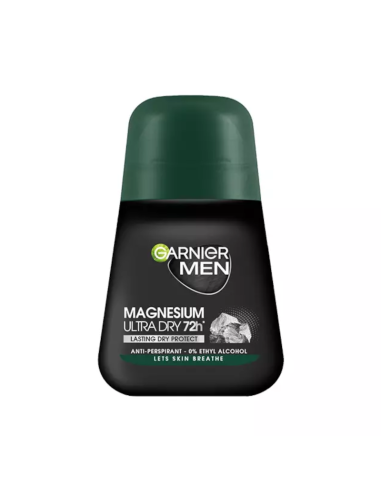 GARNIER Men Mineral Roll On Magnesium Dry Antyperspirant 50ml