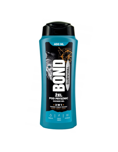 BOND Men Żel Pod Prysznic Survival 400ml
