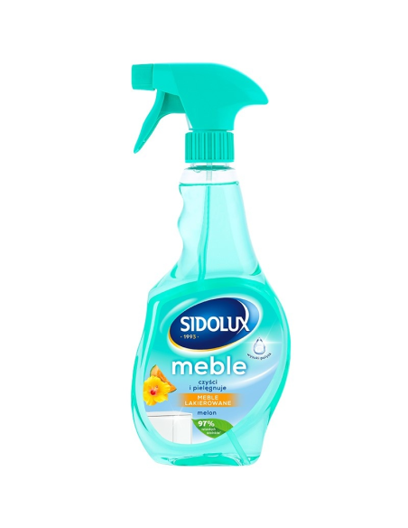SIDOLUX Płyn do Czyszczenia Mebli Wysoki Połysk 400ml Melon