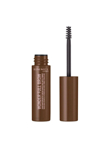RIMMEL Wonder'Full Brow Wodoodporny Tusz do Brwi 003 Dark