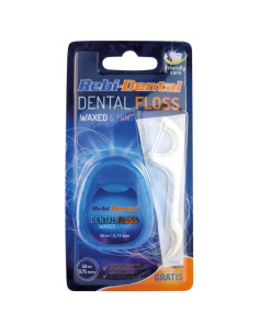 MATTES Nić Dentystyczna Mentolowa Woskowana 50m