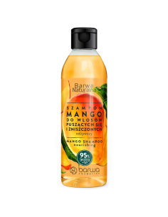 BARWA Szampon Odżywczy do Włosów Puszących Się i Zniszczonych Mango 300ml