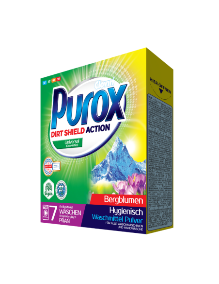 PUROX Proszek do Prania Uniwersalny 490g