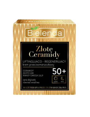 copy of BIELENDA Złote Ceramidy Krem Nawilżająco-Ujędrniający 40+ 50ml