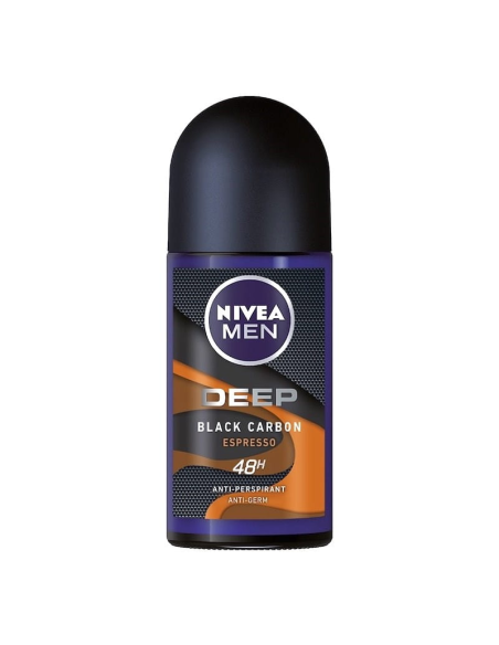 NIVEA Antyperspirant w Kulce 48H Deep Black Espresso 50ml
