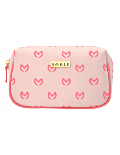 NOBLE Kosmetyczka do Torebki Różowa H001