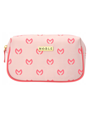 NOBLE Kosmetyczka do Torebki Różowa  Organizer H001