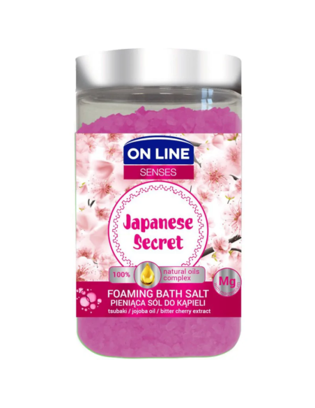 ON LINE Sól Pieniąca do Kąpieli Japanese Secret 480g