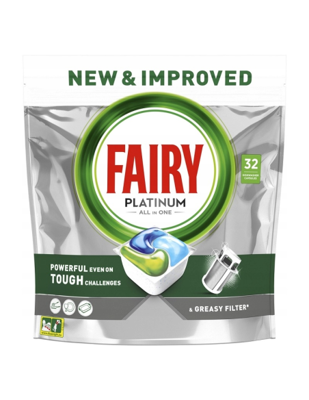 FAIRY Platinum Kapsułki do Zmywarki 32 szt