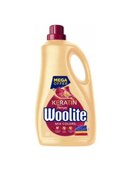 WOOLITE Keratin Płyn do Prania KOLOR 3,6L