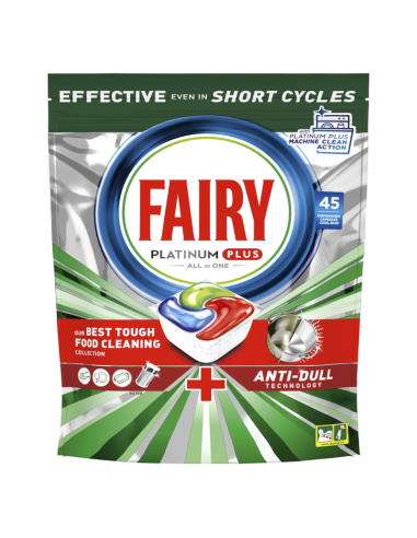 FAIRY Platinum Plus Kapsułki do Zmywarki 45 szt