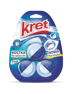 KRET Kostki do Spłuczki 2w1 Ocean 3x50g