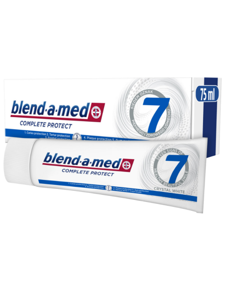 Blend A Med Complete Protect 7 Pasta do Zębów Crystal White 75ml