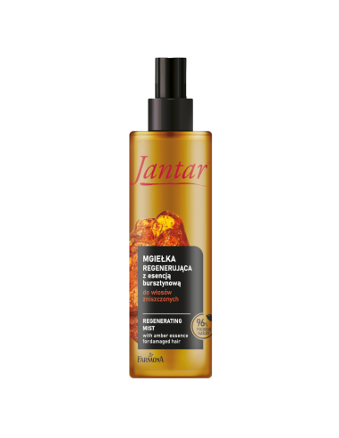 JANTAR Mgiełka do Włosów Zniszczonych Regenerująca 200ml