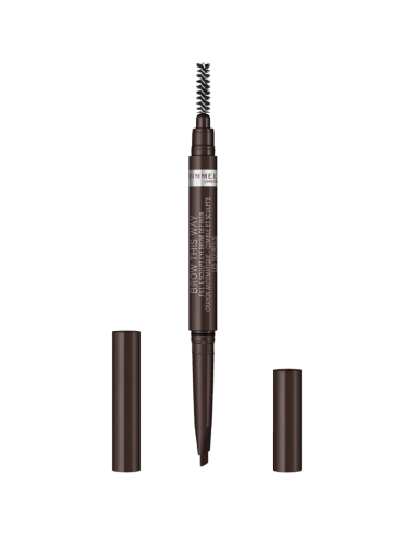 RIMMEL BROW This WAY Kredka do brwi Fill & Sculpt Eyebrow Definer 003 Ciemny Brąz