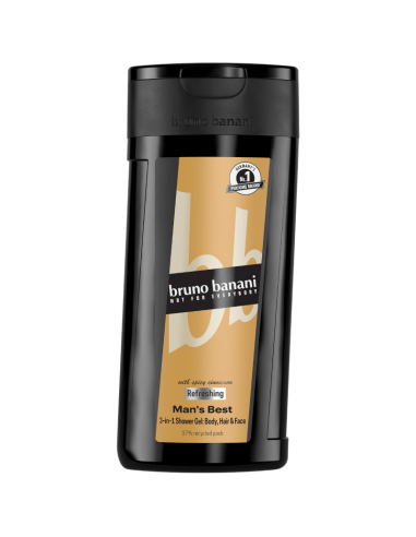 BRUNO BANANI Żel pod Prysznic 3w1 Man's Best Cynamon 250ml