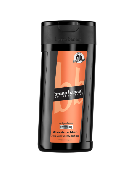 BRUNO BANANI Żel pod Prysznic 3w1 Absolute Men 250ml