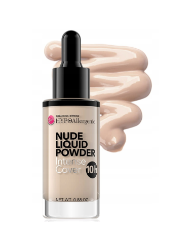 BELL HYPOAllergenic Nude Liquid Powder Puder w Płynie 01 Porcelain 25g