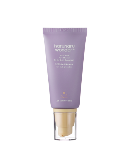 HARUHARU WONDER Black Rice Pure Mineral SPF 50+ Krem Przeciwsłoneczny 50 ml