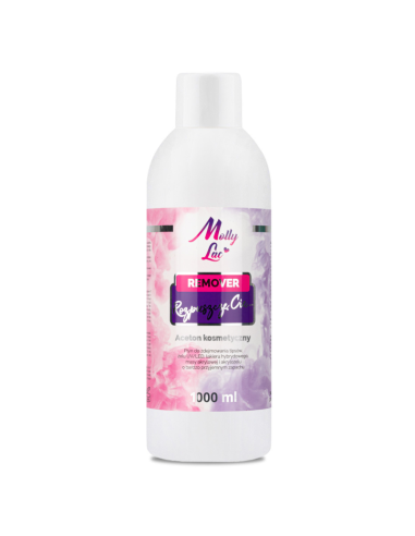 MOLLYLAC Remover Rozpuszczę Cię... Aceton Kosmetyczny 1000 ml
