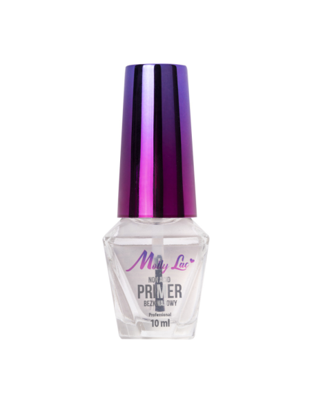 MOLLYLAC Primer Bezkwasowy Non Acid do Przygotowania Paznokci 10 ml
