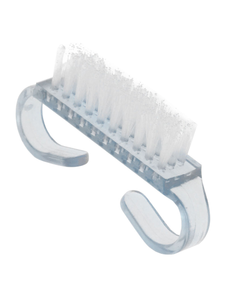 Szczoteczka do Manicure i Pyłu Mała Przezroczysta