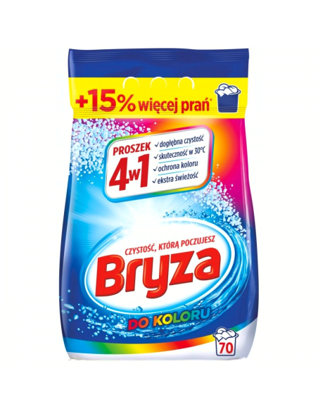 BRYZA Proszek do Prania KOLOR SPRING 4,55kg 70 prań