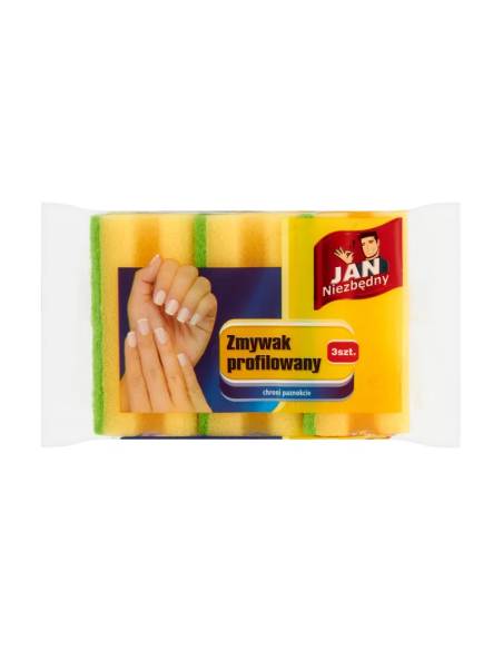 JAN NIEZBĘDNY Zmywak Profilowany 3szt