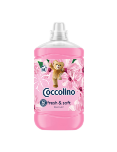 COCCOLINO Fresh & Soft Płyn do Płukania Tkanin Silk Lily 1700ml 68 prań
