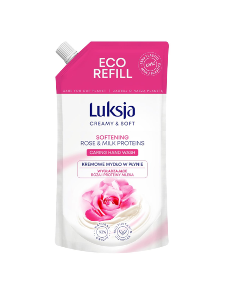 LUKSJA Mydło Zapas Rose 400ml