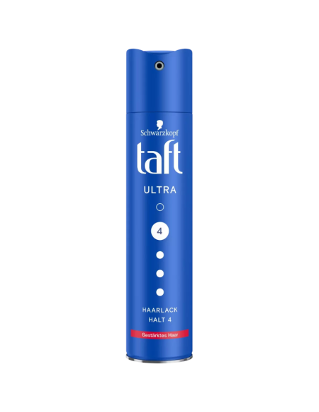 SCHWARZKOPF Taft Lakier do Włosów 4 Ultra Bardzo Mocny 250ml