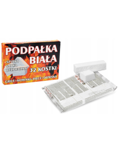 Podpałka do Rozpalania Grilla i Kominka 32 Kostki