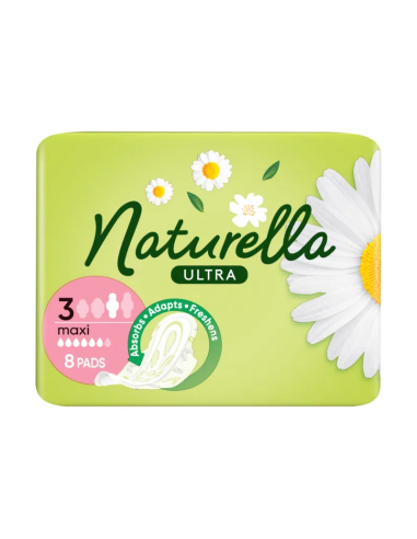 NATURELLA Ultra Maxi Podpaski ze Skrzydełkami 8szt