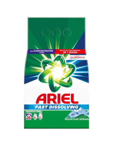 ARIEL Proszek do Prania Mountain Spring 1,98kg 36 prań