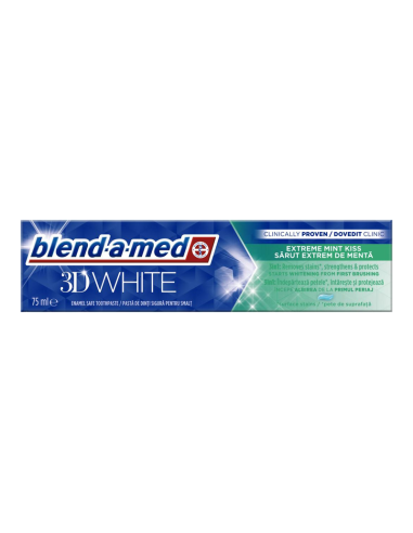 Blend A Med 3D White Pasta do Zębów Extreme Mint Kiss 75ml