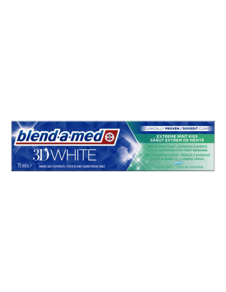 Blend A Med 3D White Pasta do Zębów Extreme Mint Kiss 75ml