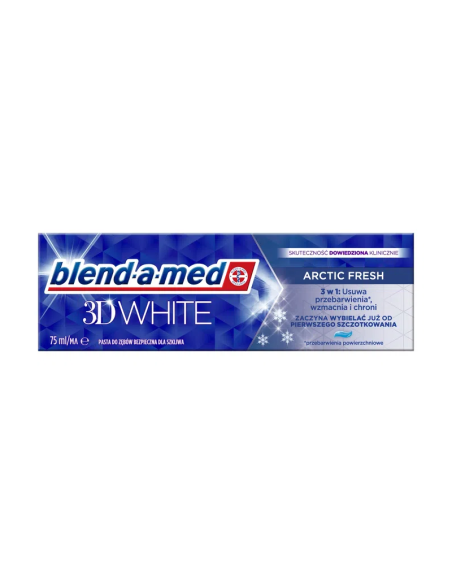 Blend A Med 3D White Pasta do Zębów Arctic Fresh 75ml