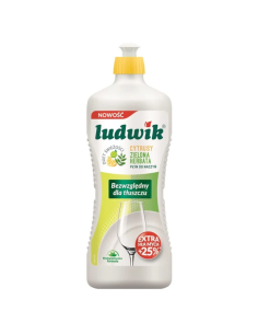 LUDWIK Płyn do Naczyń Cytryna Herbata 900g