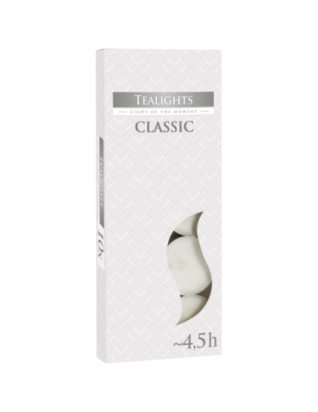 BISPOL Podgrzewacze Tealight 10 szt