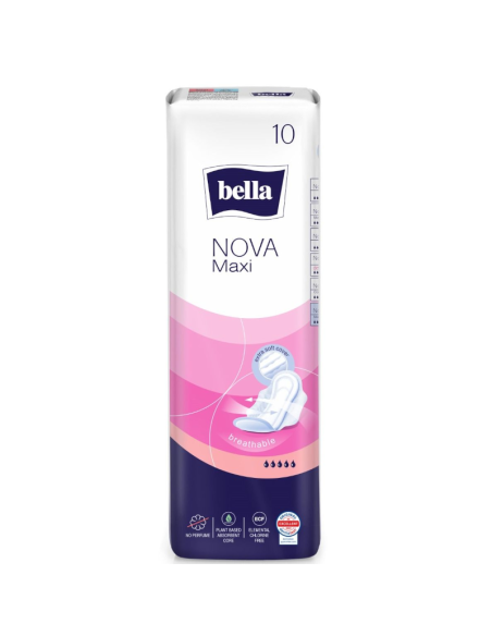 серветки BELLA санітарні Nova Maxi 10шт