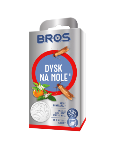 BROS Dysk na Mole Kwiat Pomarańczy