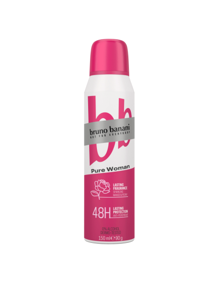 BRUNO BANANI Antyperspirant w Sprayu Pure Woman 150ml