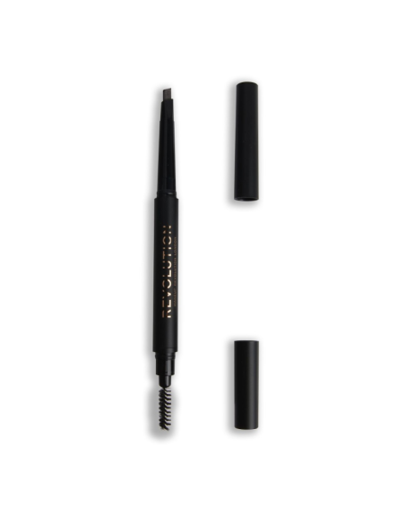 MAKEUP REVOLUTION Duo Brow Definer Brown Kredka do Brwi Light Brown 0,15g
