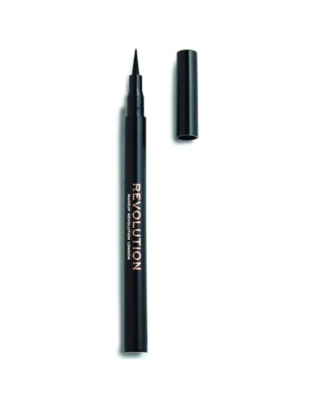 MAKEUP REVOLUTION The Liner Revolution Eyeliner w Pisaku Czarny