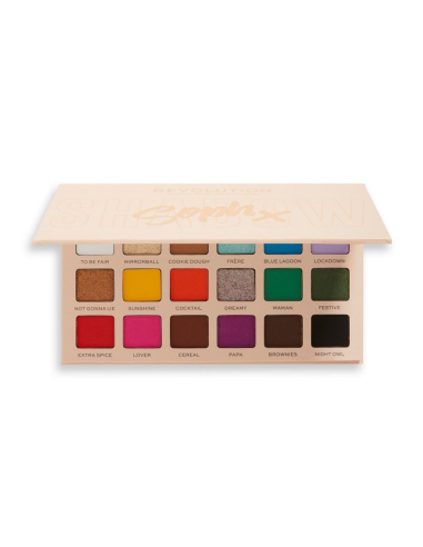 REVOLUTION x Soph Paleta 18 Cieni do Powiek Super Spice