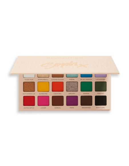 REVOLUTION x Soph Paleta 18 Cieni do Powiek Super Spice