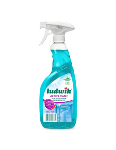 LUDWIK Płyn do Mycia Kabin Prysznicowych Floral Violet 600 ml